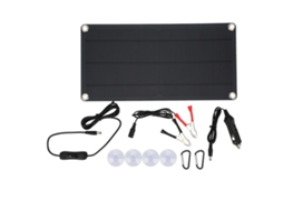 Carregador de Bateria Solar BRILVIBERA 10 W, monocristalino, para 12 V