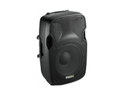 G-XTK15A :COLUNA AMPLIFICADA 2 VIAS 15'' 600Wmáx ABS IBIZA