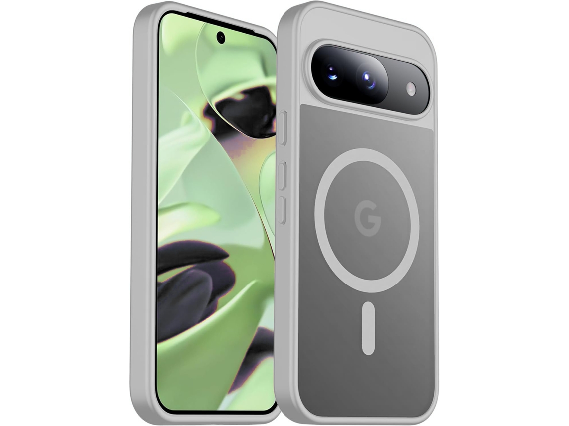 Capa Para Google Pixel 9a Czhhmart, Magnética Com Efeito Fosco Cinza