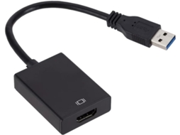 Adaptador Conversor Usb 3.0 Para Usb Compatível Com Cabo De Saída De Áudio