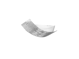 Camilla - Candeeiro De Teto Prateado 3xe14 Max 3x28w Ip20 - Aplique Moderno Com Difusor De Vidro Prateado E Moldura Branca 43x30cm