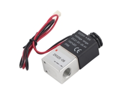 Válvula Solenoide Pneumática 2 Posições 3 Vias G1/4in 12v Dc Sunflare