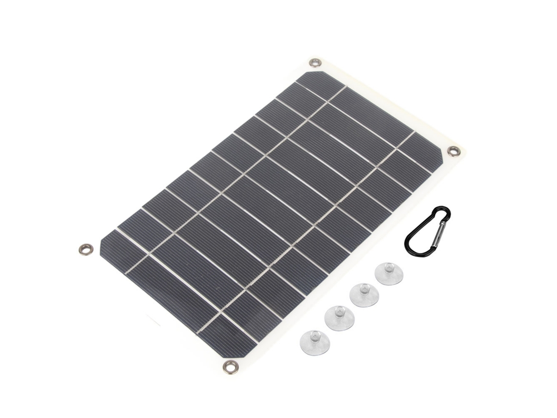 Aetheria painel Solar Portátil 10w Carregador Ip64 Impermeável Usb 5v para Dispositivos Móveis