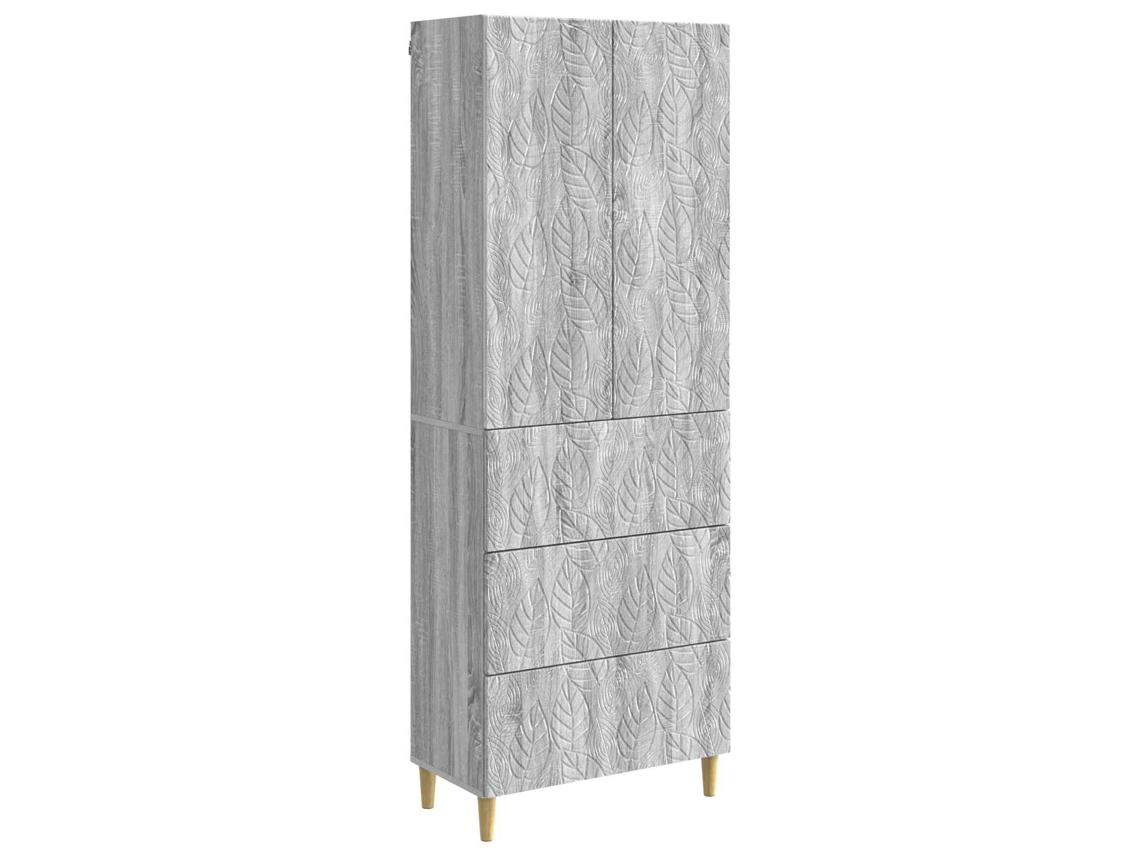Maison Exclusive - Conjunto De Gabinete 2 Unid. 66 X 34,5 X 90 Cm Sonoma Cinzento
