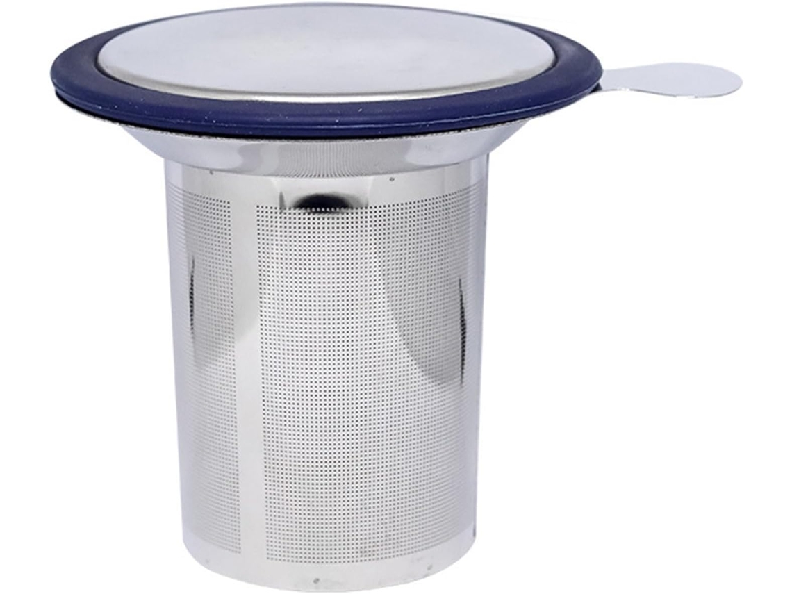 Infusor De Chá Para Chá De Folhas Soltas E Café Moído Com Construção Em Aço