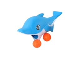 Primerox brinquedo de Lançamento de Bola Ping Pong Interativo para Pais e Filhos Golfinho Azul