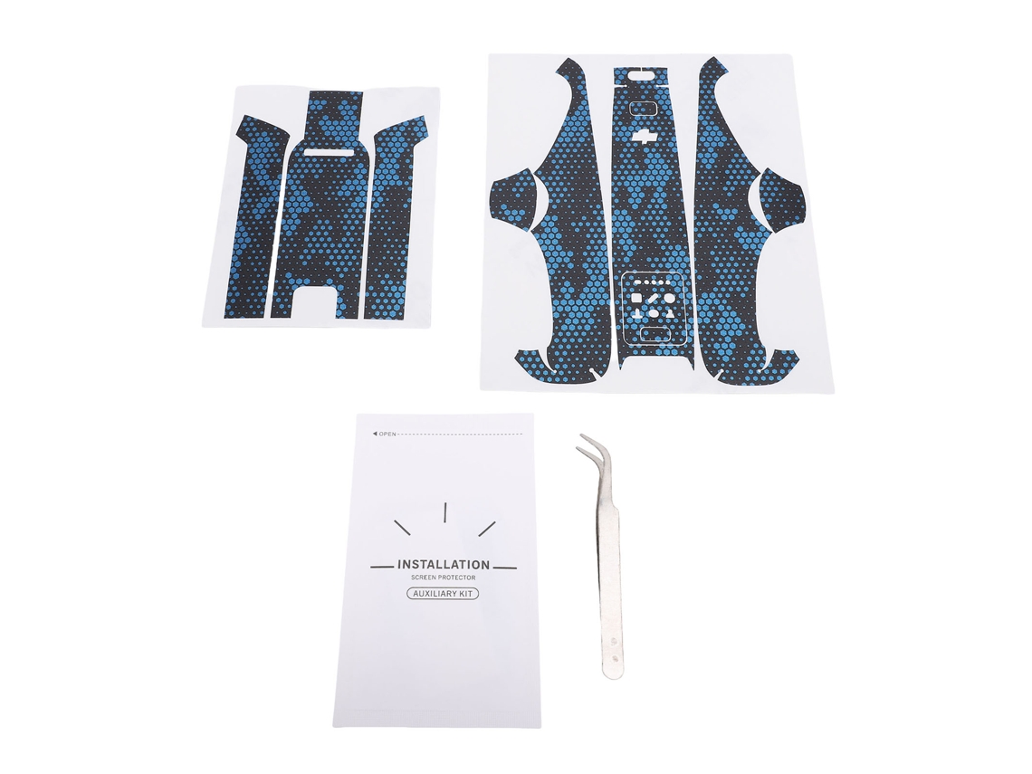 Drone Skin Sticker Wearproof Protection Pvc Blue Snake Scale Style Wrap Decal Skin Decoration Accessories For Neo LAXISCREED