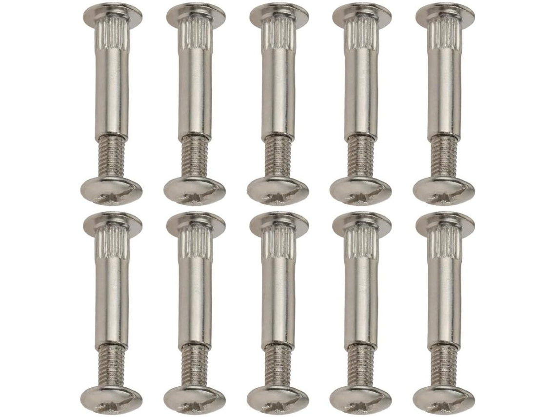 Conjunto De 10 Porcas E Parafusos Para Móveis Armários, Adequados Tama