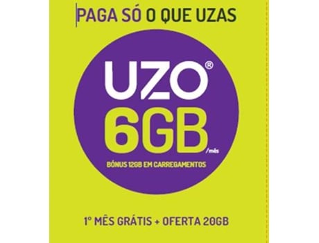 Cartão UZO 6 GB