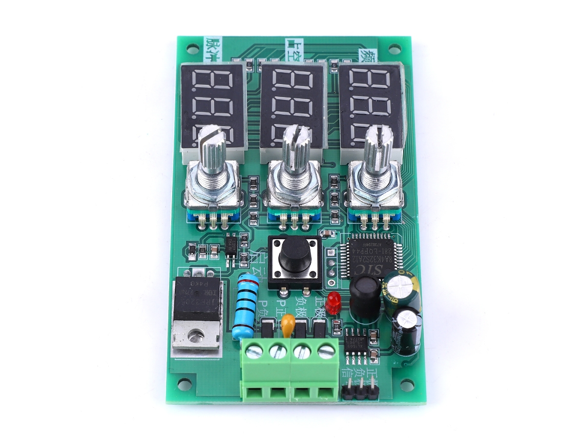 Módulo De Controle De Velocidade Com Dimming Pwm 5-24vdc Para Motor De Passo