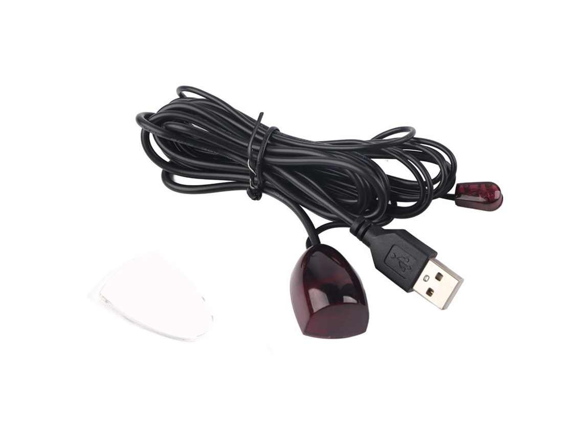 Extensor De Controle Remoto Infravermelho Usb Receptor Ir Para Set Top Box Hotel Casa