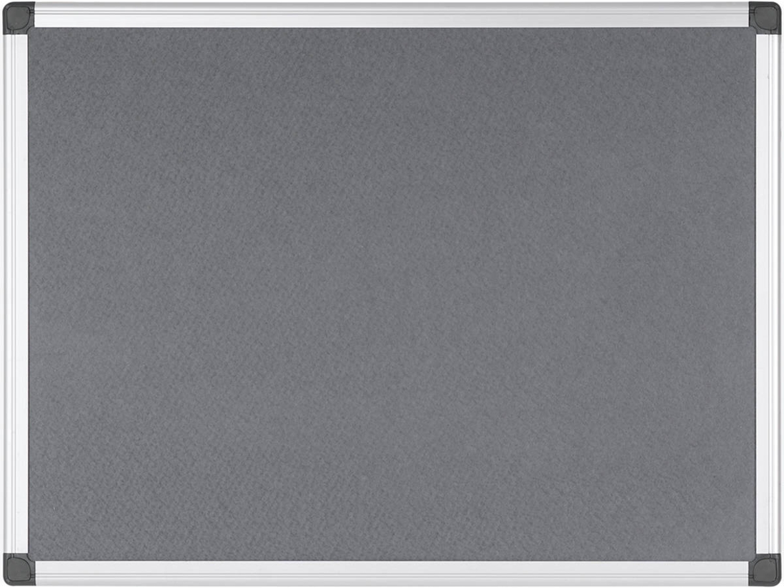 Quadro de Feltro BI-OFFICE Maya Cinzento (60x45cm - Magnético: Não)