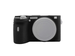 Capa Protetora De Silicone Macio Puluz Para Sony A6600 / Ilce-6600