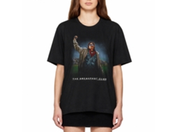 Rockinstone Breakfast Club Movie Fist Pump Black Adult T-shirt Size:xxl