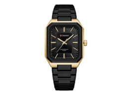 Relógio Masculino Curren 8457 Business Com Pulseira De Aço E Formato Quadrado, De Quartzo.