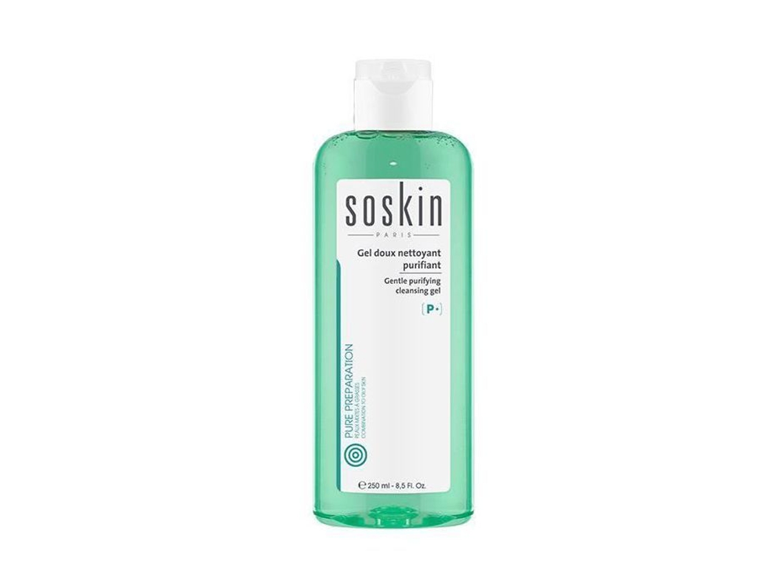 Soskin Produtos De Limpeza Desmaquilhantes Gel Suave Limpeza Purificante 250ml