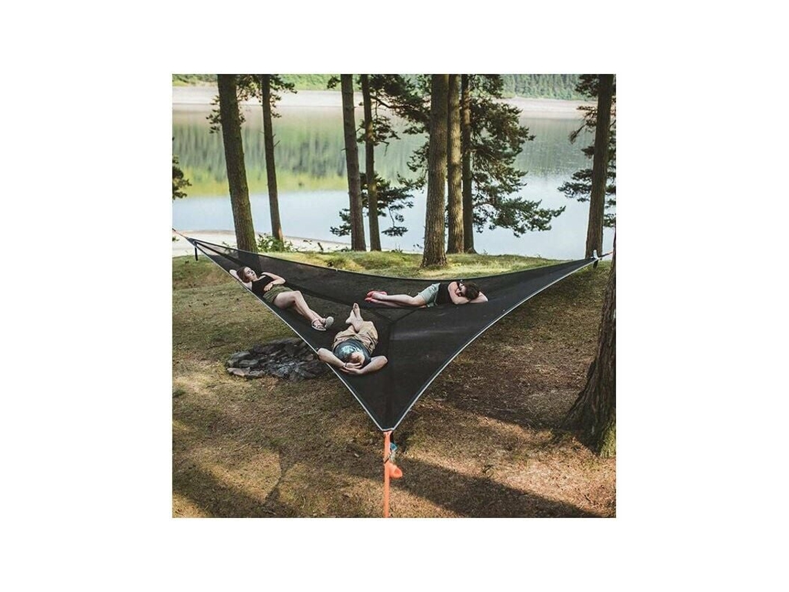 Rede Triangular Grande Para Camping Em Jardinsqb Aquaforge