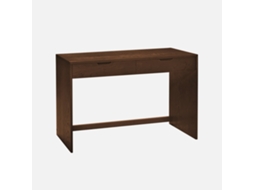 Console De Madeira Com 2 Gavetas, 120cm, Madeira De Nogueira Sweeek