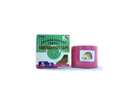 Fita Kinesiológica 5×5 Roxa 1 Un. Temtex