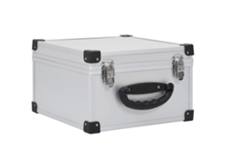 Cd Case, Cd Cases Vidaxl Prateado Madeira (n/a)