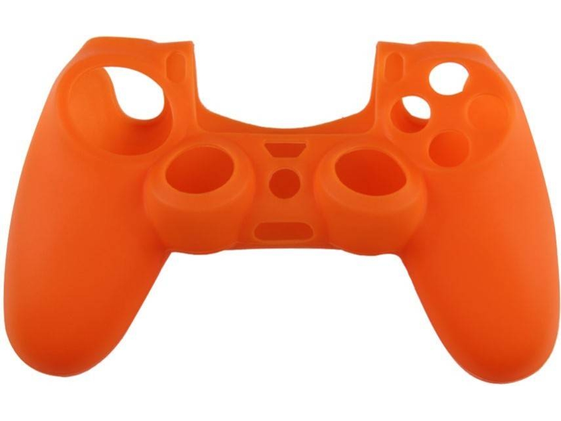 Capa de Comando Silicone PS4 Laranja