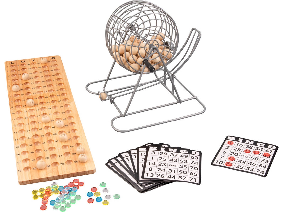 Conjunto completo de Bingo Longfield Bingo Lotto