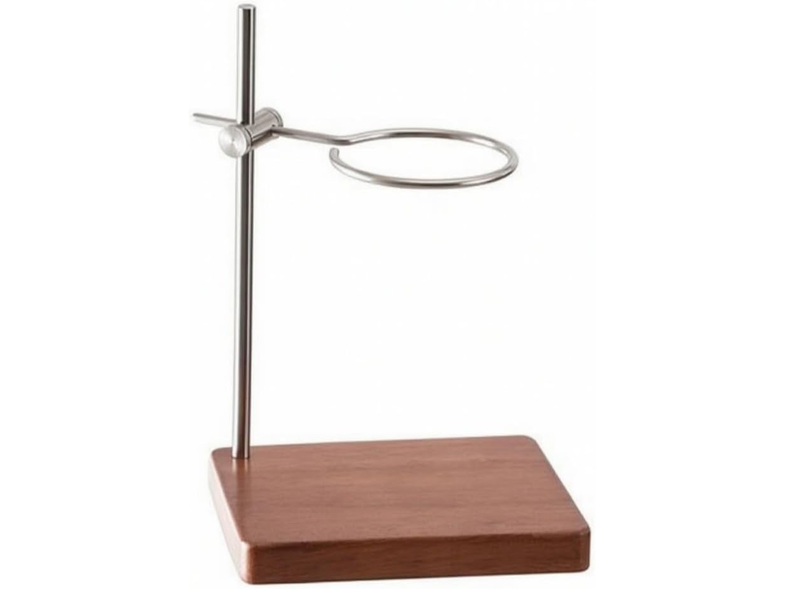 Suporte Para Xícaras De Café Com Base De Madeira