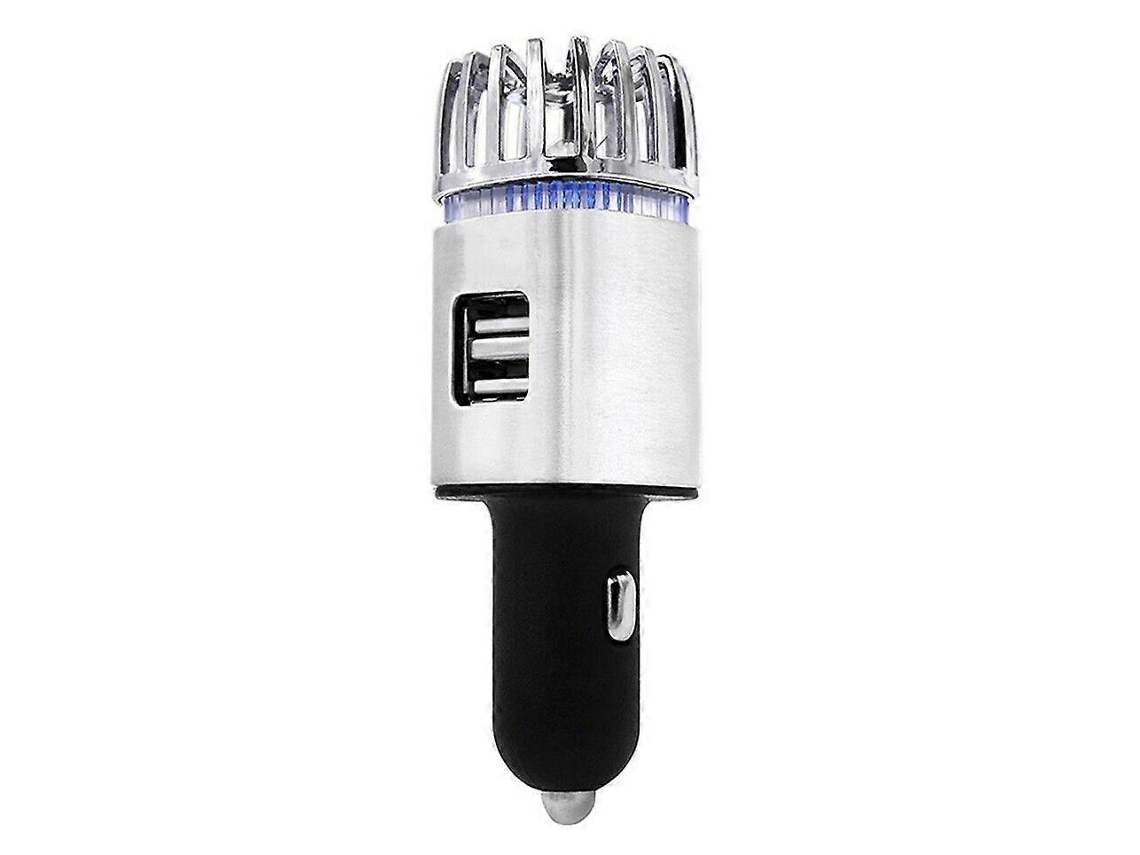 New 2 In 1 Car Purificador De Ar Iônico 2 Usb Barra Oxigênio Ionizador Ozônio
