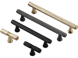 1 Peça Puxador De Porta Guarda Roupa Em Cobre Puro Dourado, Moderno, Cinza, Latão, Puxador De Porta Armário, Preto Cinza