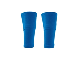 (azul M) 1 Caneleira De Futebol Com Bolso Duplo, Caneleira De Compressão, Proteção Para As Pernas No Futebol.