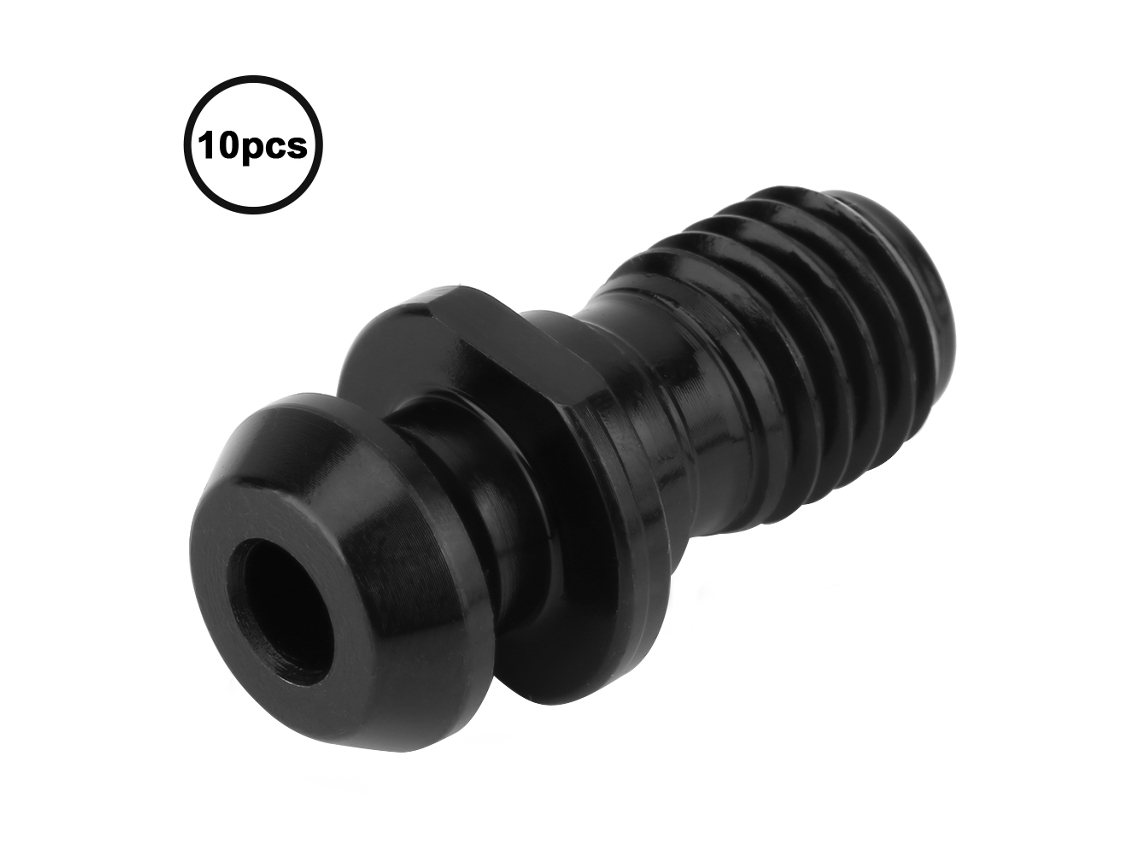 Laxiscreed Knobs De Fecho Com Rebite Preto De Alta Qualidade Para Máquinas Cnc Mazak Cat40