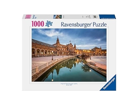 Puzzle Ravensburger Praça de Espanha Sevilha 1000 peças 12001236 P25ravensburger