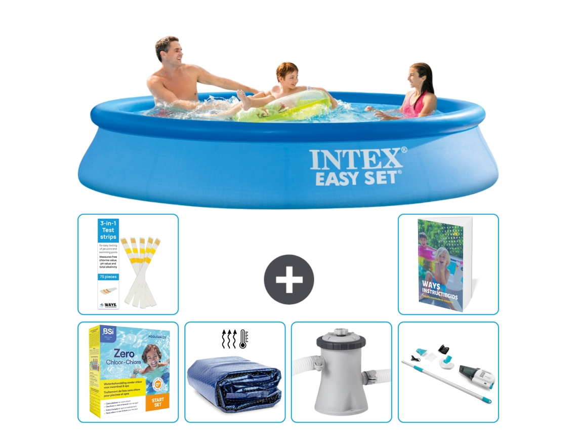 Intex Piscina Easy Set Redonda - 305x61 Cm - 7-peças S39