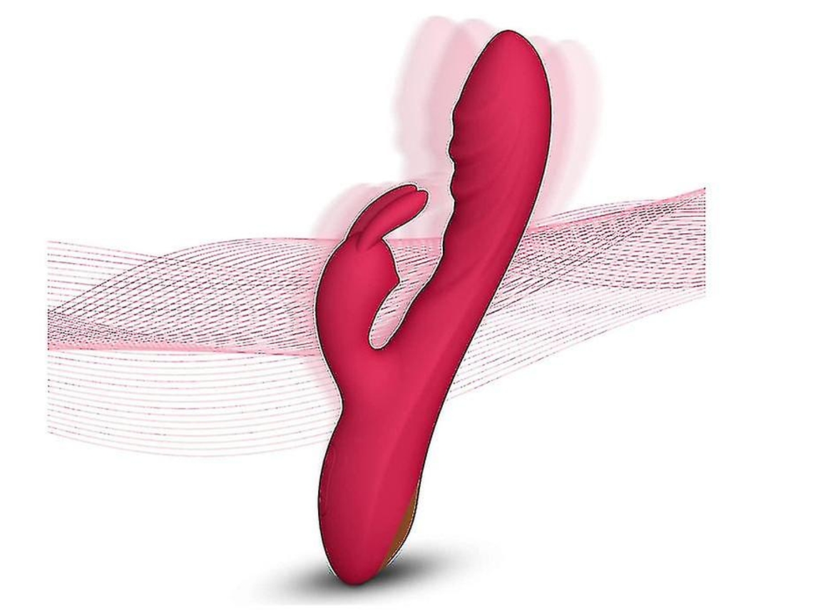 Vibrador De Massagem De Silicone Macio Com Motores Potentes Duplos, Recarregável Por Usb, Com 12 Modos Para Aliviar Dores E Tensões Musculares