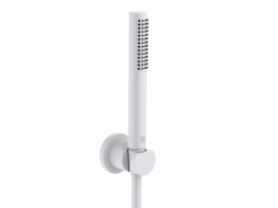 Nova Fonte Conjunto De Duche De Banho Purista 1s, 2085053 15, Cor Branco Mate Kludi