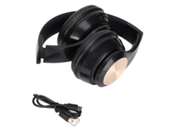 Fones de Ouvido Bluetooth Pliáveis com Microfone EOOCOO