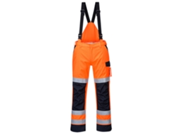 Calças Modaflame Rain Multi Norm Arc Segurança E Versatilidade / Laranja Marinho / L Portwest