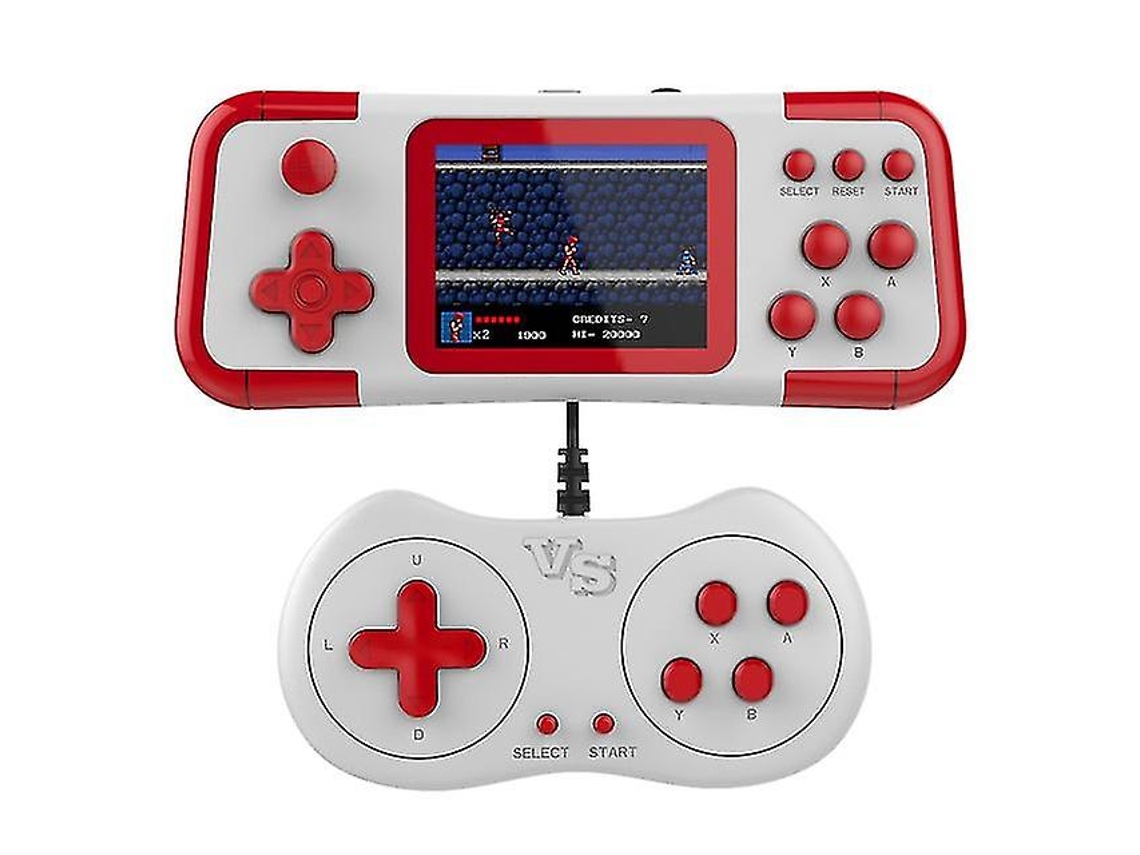 Mini Console De Jogos Portátil Retrô De 8 Bits, Tela Lcd Colorida De 3,0 Polegadas, Console De Jogos 666 Integrado VONKELIOS