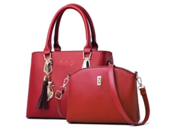 Bolsa Feminina Bordada 2026 claret YUNZII