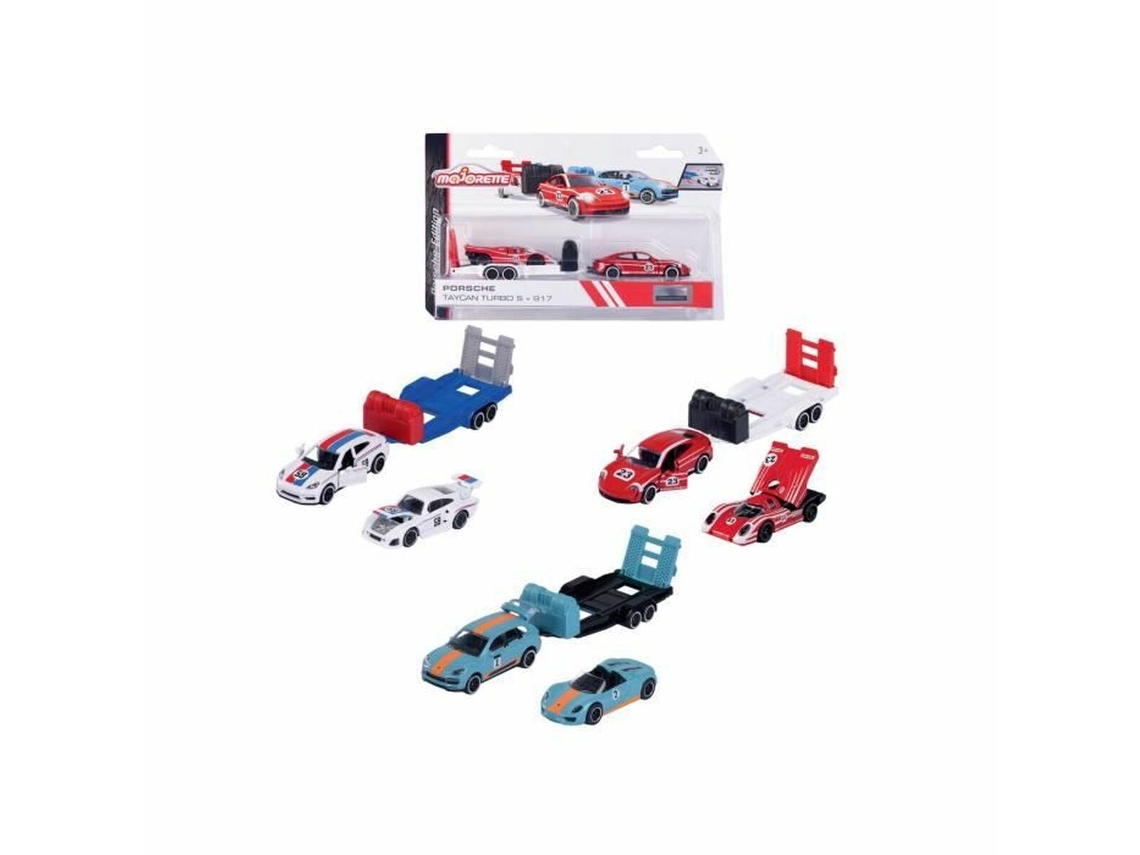 Playset de Veículos MAJORETTE Porsche Metal 3 Anos