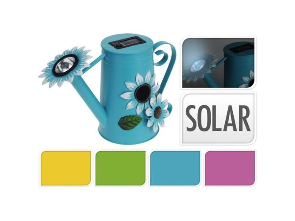 Regadera solar 31x16x20 cm surtida