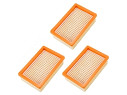 Acessório para Aspiradores KARCHER do Filtro 3 Flat-Pleated Mv4 Mv5 Mv6 Wd4 Wd5 Wd6 P Premium Wd5