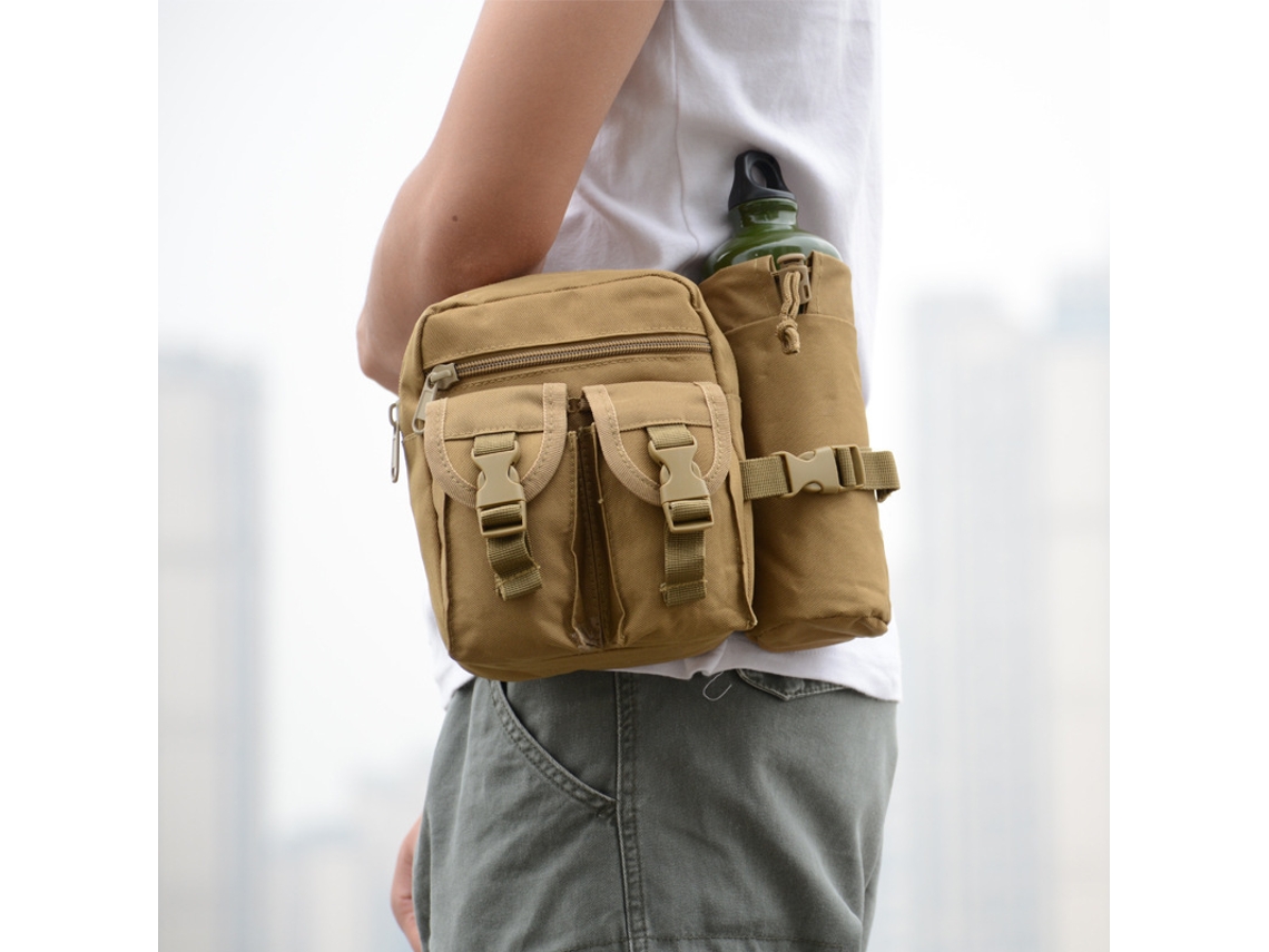 Bolsa Tática, Impermeável, Bolsos, Porta garrafa AQUAFORGE