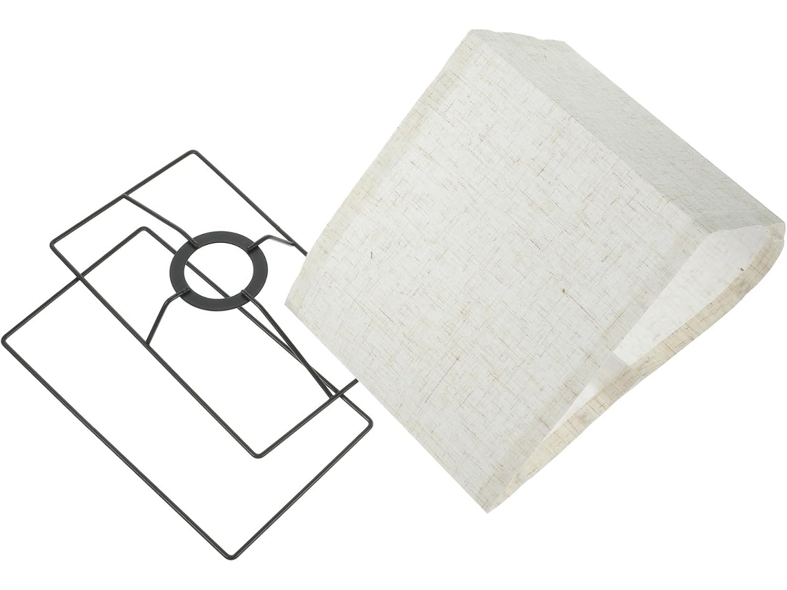 Abajur de Mesa Leve em Linho para Quarto SFUSHOS