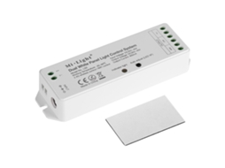 Sistema de controle de iluminação sem fio Milight de painel duplo com controle remoto 2.4G e aplicativo para smartphone