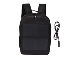 14w Solar Backpack Waterproof Ergonomic Solar Power Backpack With Handle And Usb Charging Port LAXISCREED