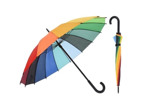 Paraguas Arco Iris 16 Varillas 98 Cm ESTÁ CHOVENDO PIOVE