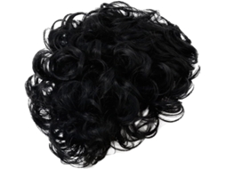 Peruca Masculina Curta, Confortável, Encaracolada E Volumosa - Fibra Resistente A Altas Temperaturas