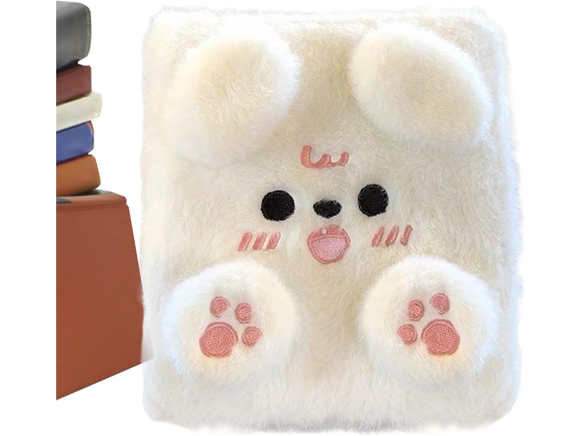 Classeur Para Álbum De Scrapbooking,livre A6 Com Capa Em Peluche Douce,album Mignon Peluche Para Photocartes