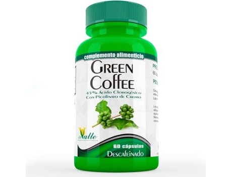 Suplemento Alimentar EL VALLE Café Verde Descafeinado (60 cápsulas)